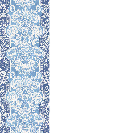 G P & J BAKER - MARIGOLD- BLUE - Wallcovering by the Roll BLUE