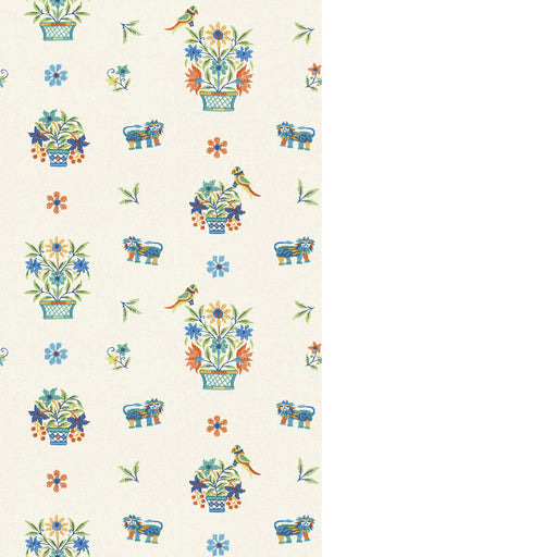 G P & J BAKER - ROAR STITCH- JEWEL - Wallcovering by the Roll JEWEL