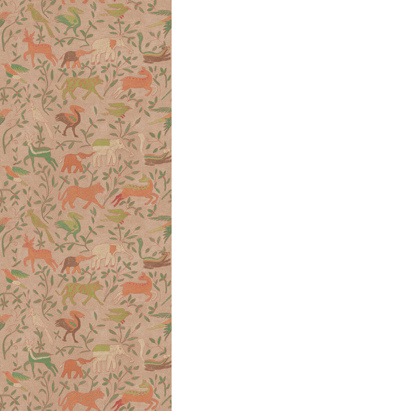 G P & J BAKER - NOAH'S ARK- PLASTER - Wallcovering by the Roll PLASTER