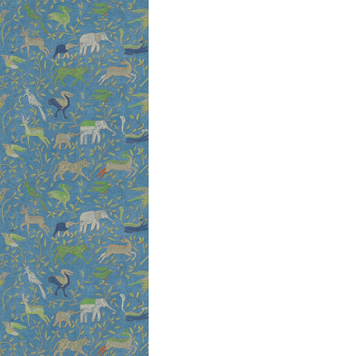 G P & J BAKER - NOAH'S ARK- BLUE - Wallcovering by the Roll BLUE