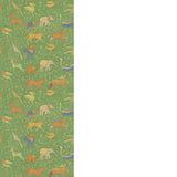 G P & J BAKER - NOAH'S ARK- GREEN - Wallcovering by the Roll