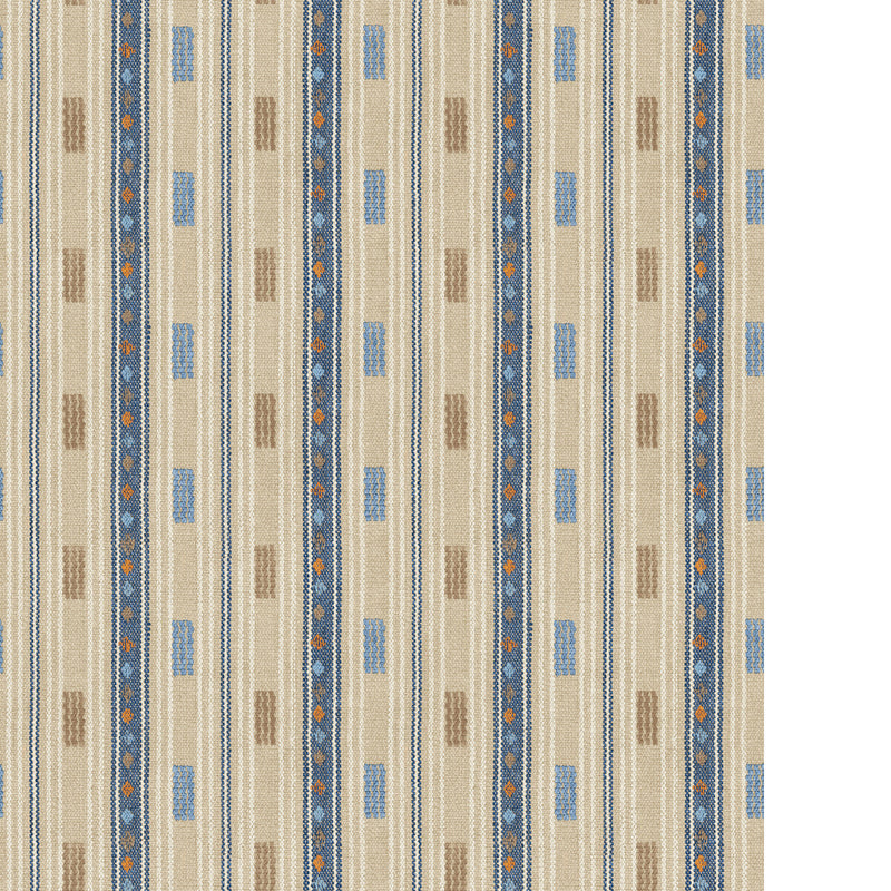 G P & J BAKER - TRADEWIND- INDIGO - Wallcovering by the Roll INDIGO