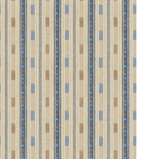 G P & J BAKER - TRADEWIND- INDIGO - Wallcovering by the Roll INDIGO