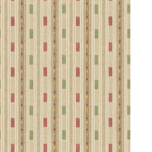 G P & J BAKER - TRADEWIND- RED/GREEN - Wallcovering by the Roll RED/GREEN