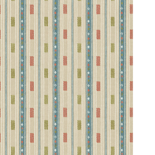 G P & J BAKER - TRADEWIND- TEAL/SPICE - Wallcovering by the Roll TEAL/SPICE