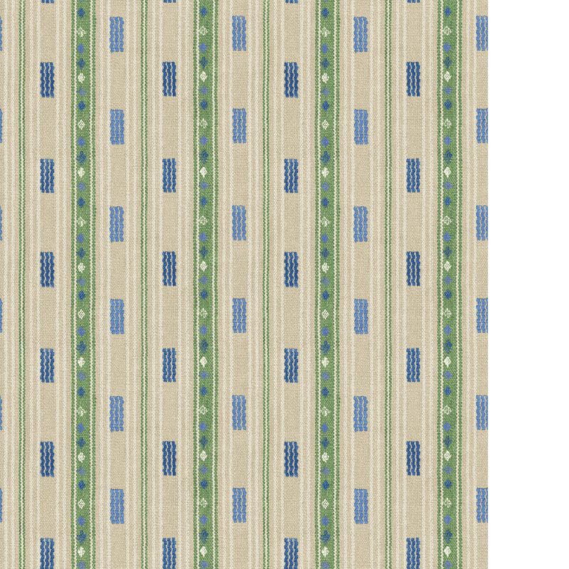 G P & J BAKER - TRADEWIND- BLUE/GREEN - Wallcovering by the Roll BLUE/GREEN