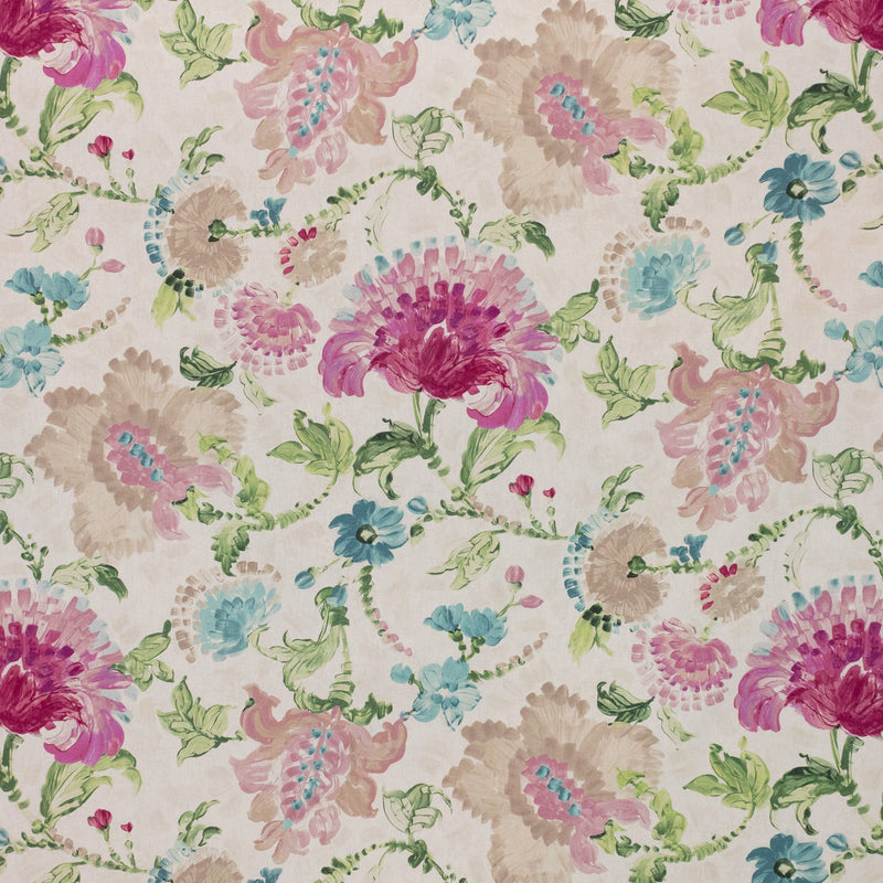 RM Coco - Brushstroke Floral - Fabric by the Yard - Samples Available Upon Request