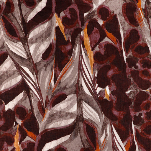 KRAVET COUTURE - CASPIA- MULBERRY - Fabric by the Yard MULBERRY
