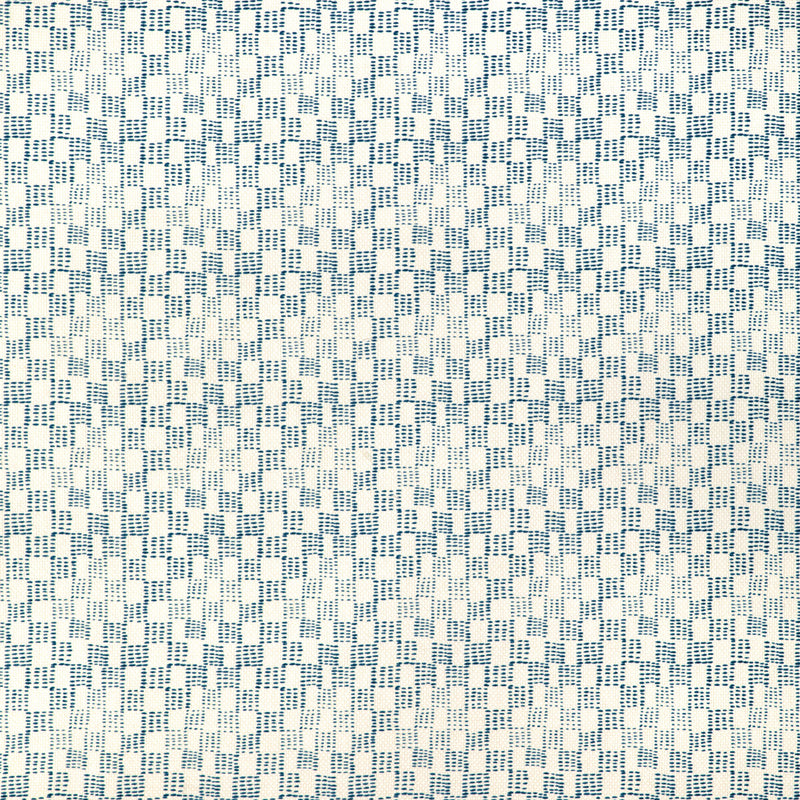 CAROLINE CECIL TEXTILES - BECK- TEAL/OYSTER - Fabric by the Yard TEAL/OYSTER