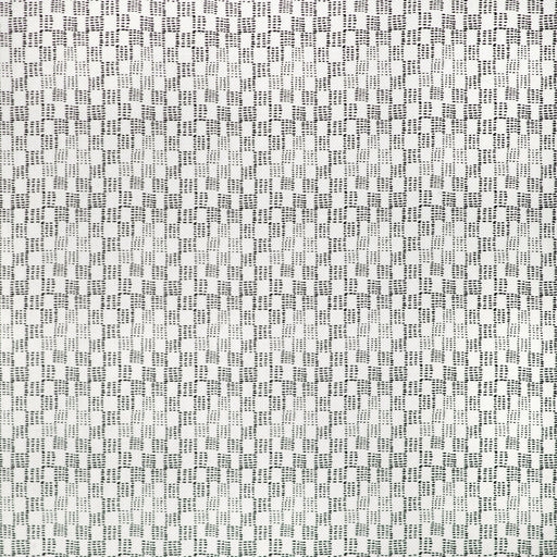 CAROLINE CECIL TEXTILES - BECK- BLACK/OYSTER - Fabric by the Yard BLACK/OYSTER