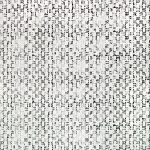 CAROLINE CECIL TEXTILES - BECK- BLACK/OYSTER - Fabric by the Yard BLACK/OYSTER