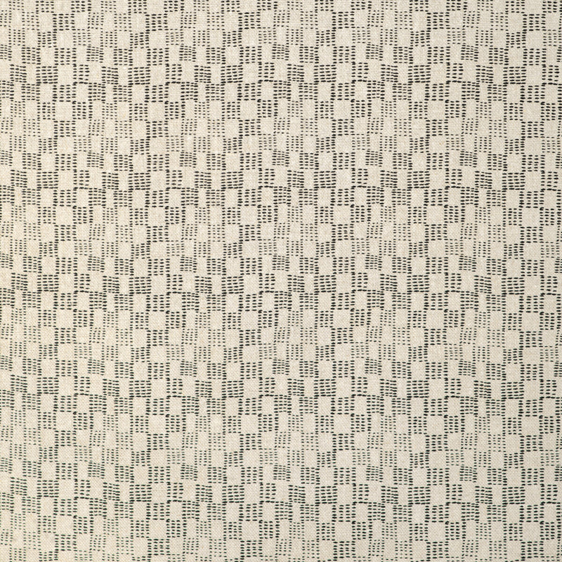 CAROLINE CECIL TEXTILES - BECK- BLACK/NATURAL - Fabric by the Yard BLACK/NATURAL