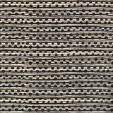 CAROLINE CECIL TEXTILES - GAMAL- BLACK/NATURAL - Fabric by the Yard