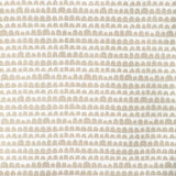 CAROLINE CECIL TEXTILES - HANNU- WHITE/NATURAL - Fabric by the Yard