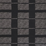 CAROLINE CECIL TEXTILES - REED- BLACK/OYSTER - Fabric by the Yard