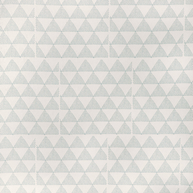 CAROLINE CECIL TEXTILES - SHALE- TEAL/OYSTER - Fabric by the Yard TEAL/OYSTER