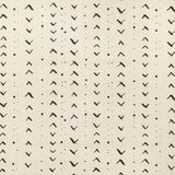 CAROLINE CECIL TEXTILES - TITIK- BLACK/NATURAL - Fabric by the Yard