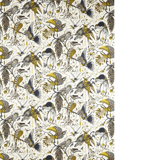 CLARKE AND CLARKE - AUDOBON - GOLD - Fabric By The YARD