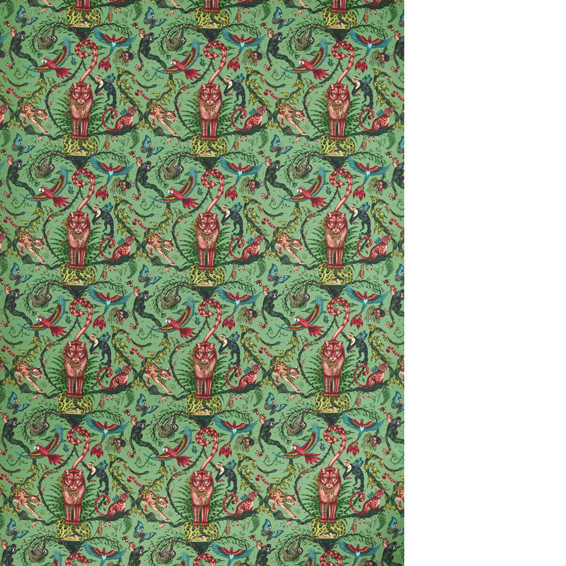 CLARKE AND CLARKE - BOSQUE DREAMS - AQUAMARINE - Fabric By The YARD