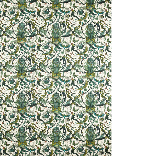 CLARKE AND CLARKE - BOSQUE DREAMS - JUNGLE - Fabric By The YARD