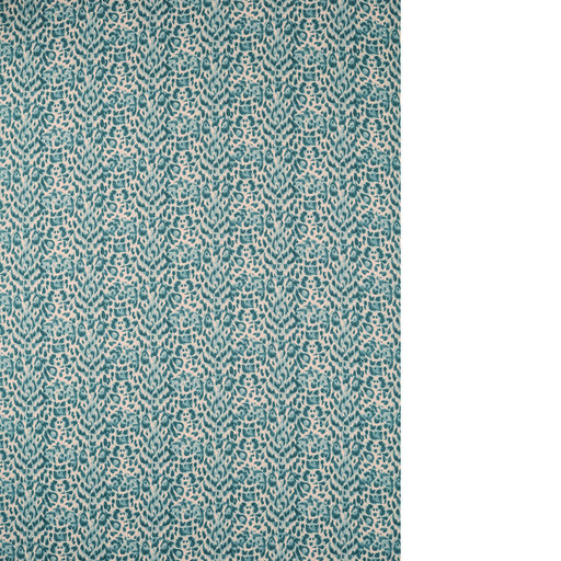 CLARKE AND CLARKE - FELIS - TEAL - Fabric By The YARD