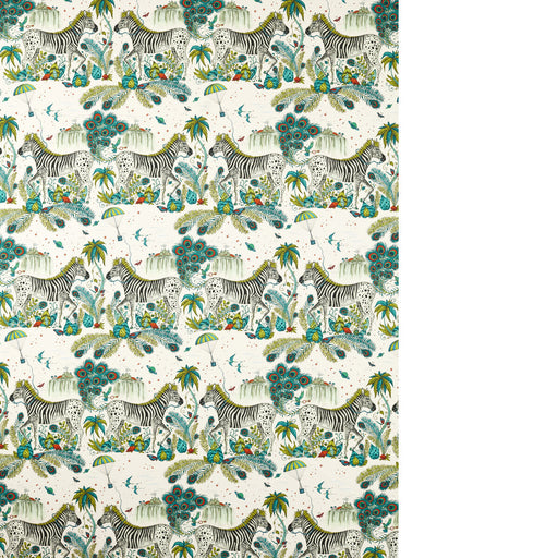 CLARKE AND CLARKE - LOST WORLD - GREEN - Fabric By The YARD