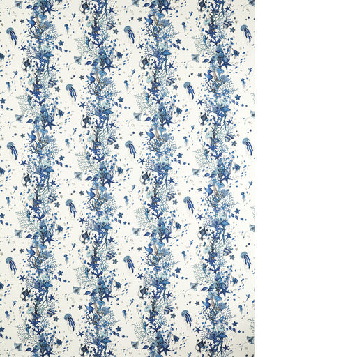 CLARKE AND CLARKE - SEAFOREST - BLUE - Fabric By The YARD