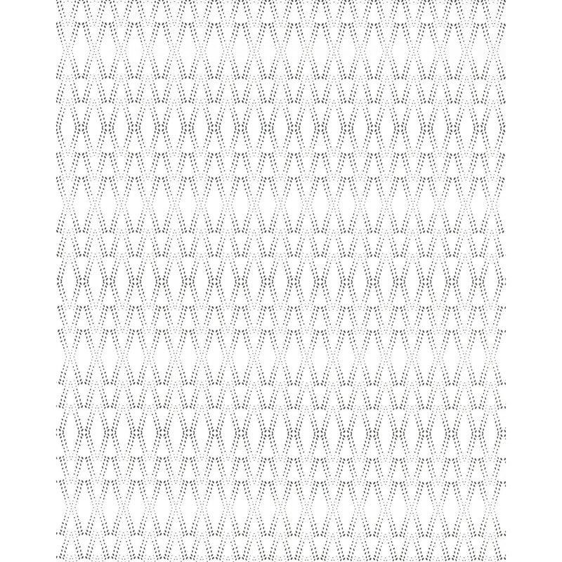 CAROLINE CECIL TEXTILES - KETUT WP- BLACK - Wallcovering by the Roll BLACK