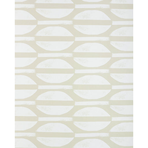 CAROLINE CECIL TEXTILES - RAJA WP- LINEN - Wallcovering by the Roll LINEN