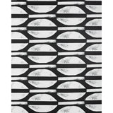 CAROLINE CECIL TEXTILES - RAJA WP- BLACK - Wallcovering by the Roll