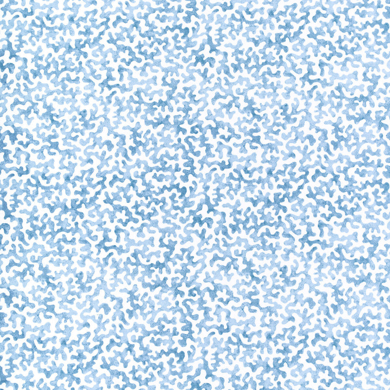 KRAVET BASICS - CORALCOAST- WATER - Fabric by the Yard WATER