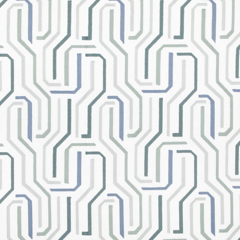 Calvin - Mint - 29 Park - Fabric by the Yard