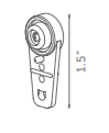 Build Your Own Channel Track Drapery Hardware Rod Set