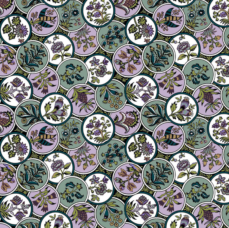 RM Coco - Cloisonne - Fabric by the Yard - Samples Available Upon Request