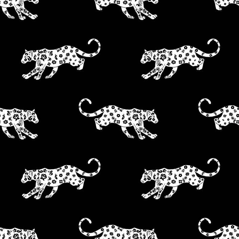 RM Coco - Cool Cat - Fabric by the Yard - Samples Available Upon Request