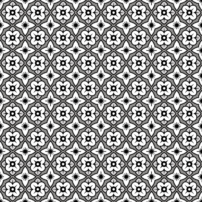 RM Coco - Cool Cat Trellis - Fabric by the Yard - Samples Available Upon Request