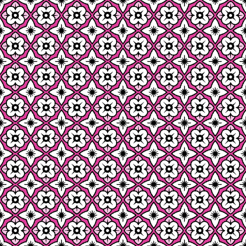 RM Coco - Cool Cat Trellis - Fabric by the Yard - Samples Available Upon Request