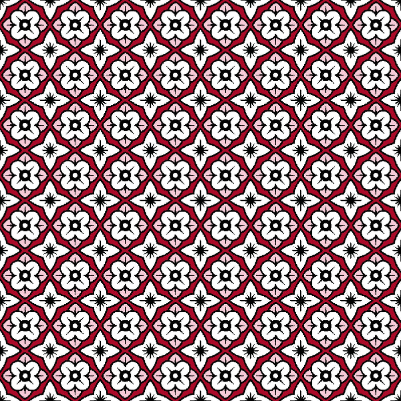 RM Coco - Cool Cat Trellis - Fabric by the Yard - Samples Available Upon Request