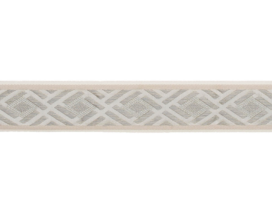 CROSSHTCH - Free Samples and Shipping - Retail Price 70.00/Our Price 52.00 - Decorative Trim By The Yard - SILVER PEARL