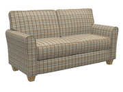Charlotte - D100 - Wheat Plaid - Fabric by the Yard - D100 - D100_Furniture