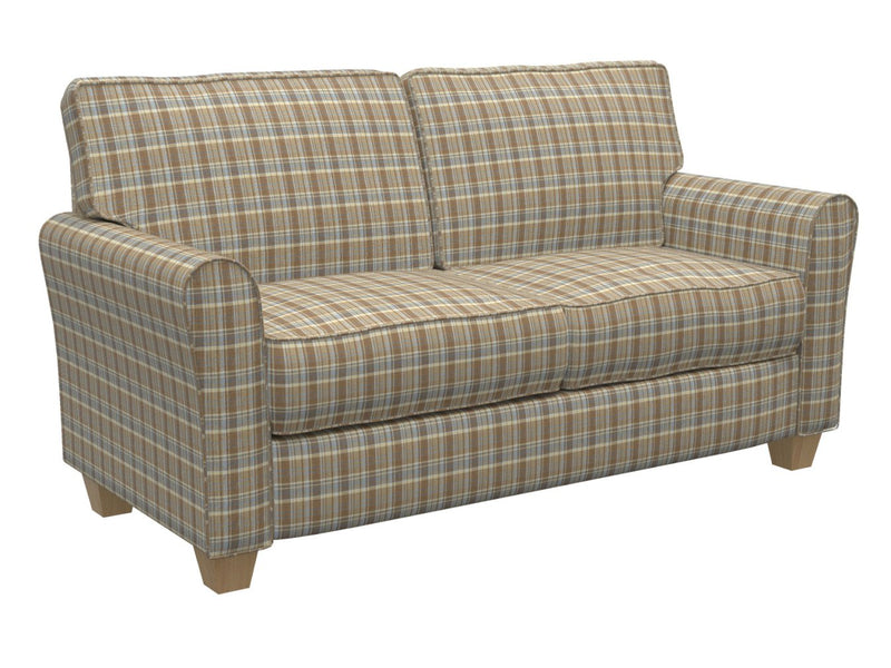 Charlotte - D100 - Wheat Plaid - Fabric by the Yard - D100 - D100_Furniture