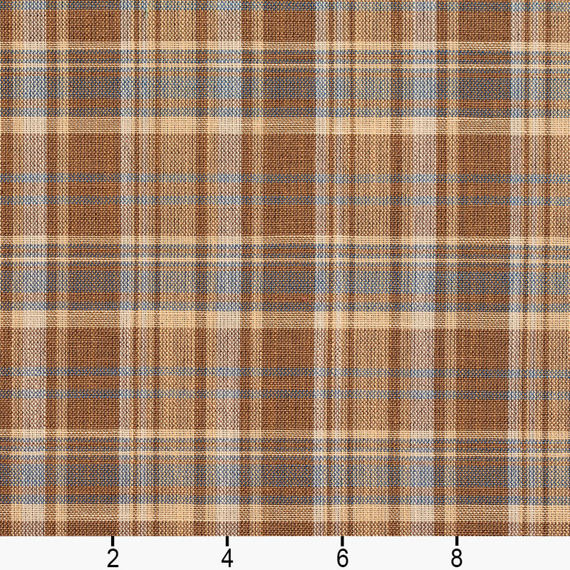 Charlotte - D100 - Wheat Plaid - Fabric by the Yard - D100 - D100_Ruler