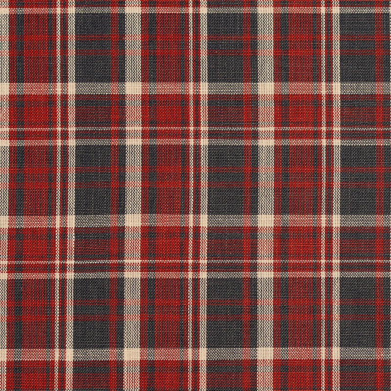 Charlotte - D101 - Brick Plaid - Fabric by the Yard Brick Plaid