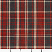 Charlotte - D101 - Brick Plaid - Fabric by the Yard - D101 - D101_Ruler