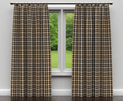 Charlotte - D103 - Onyx Plaid - Fabric by the Yard - D103 - D103_Drapery