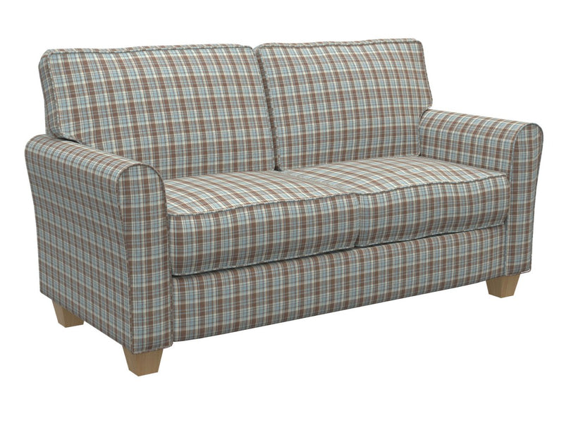 Charlotte - D104 - Cornflower Plaid - Fabric by the Yard - D104 - D104_Furniture