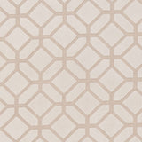 Charlotte - D1066 - Ivory Geometric - Fabric by the Yard