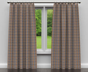 Charlotte - D106 - Indigo Plaid - Fabric by the Yard - D106 - D106_Drapery