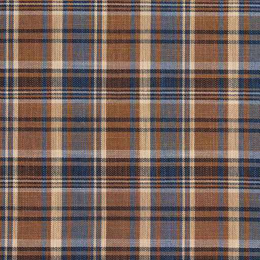 Charlotte - D106 - Indigo Plaid - Fabric by the Yard Indigo Plaid