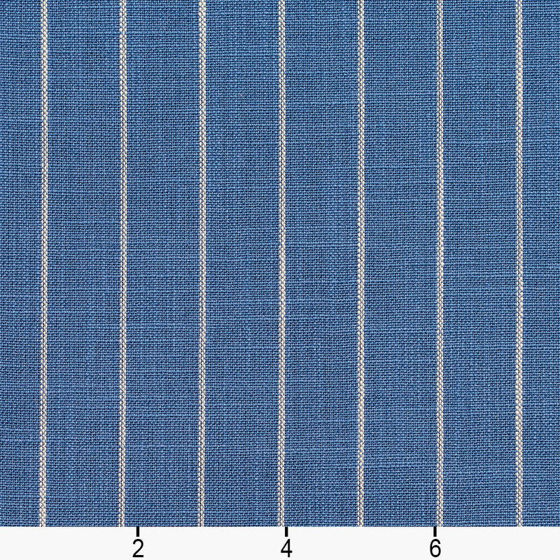 Charlotte - D109 - Wedgewood Pinstripe - Fabric by the Yard - D109 - D109_Ruler